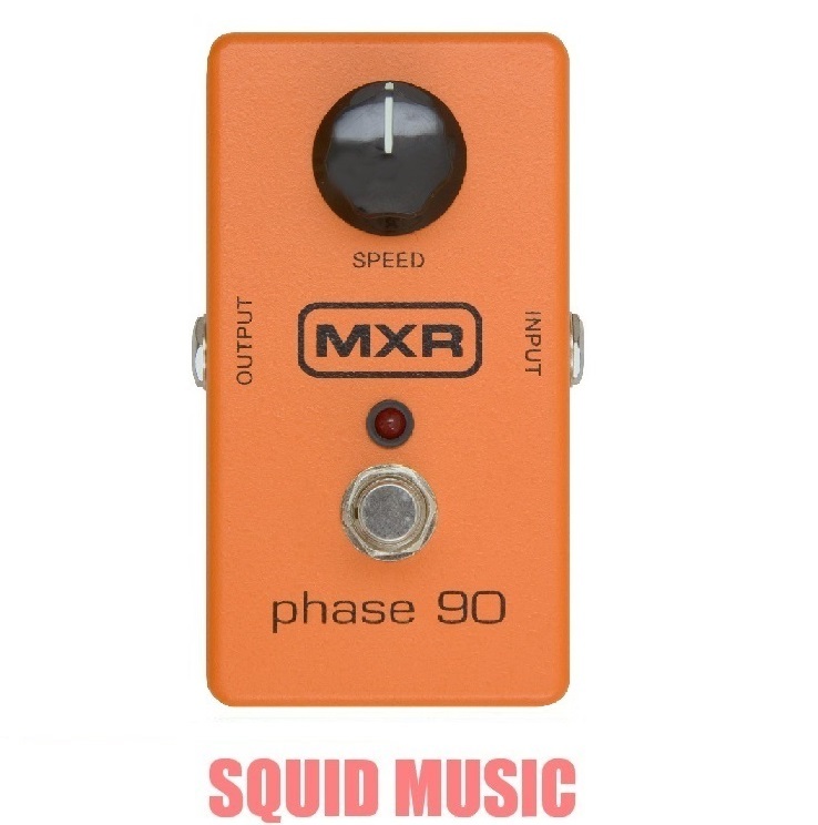 MXR Phase 90 Guitar Effects Pedal M101 ( 2 MXR PATCH CABLES ) M-101