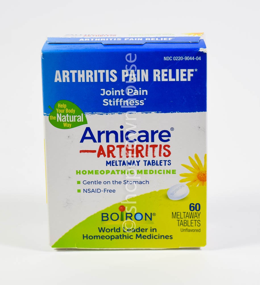 Boiron Arnicare ARTHRITIS homeopathic Pain Relief 60 meltaway Tablet NIB 09/2027