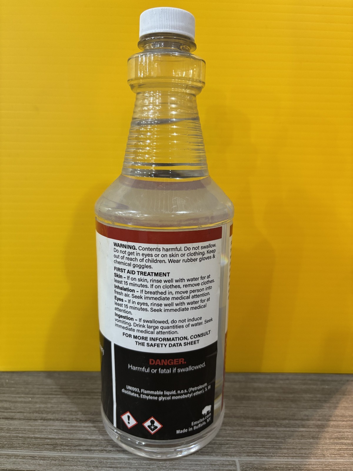 Emulso SOLVALL Tar & Asphalt Remover Solvent Cleaner Tools Equipment Multi-Surfa