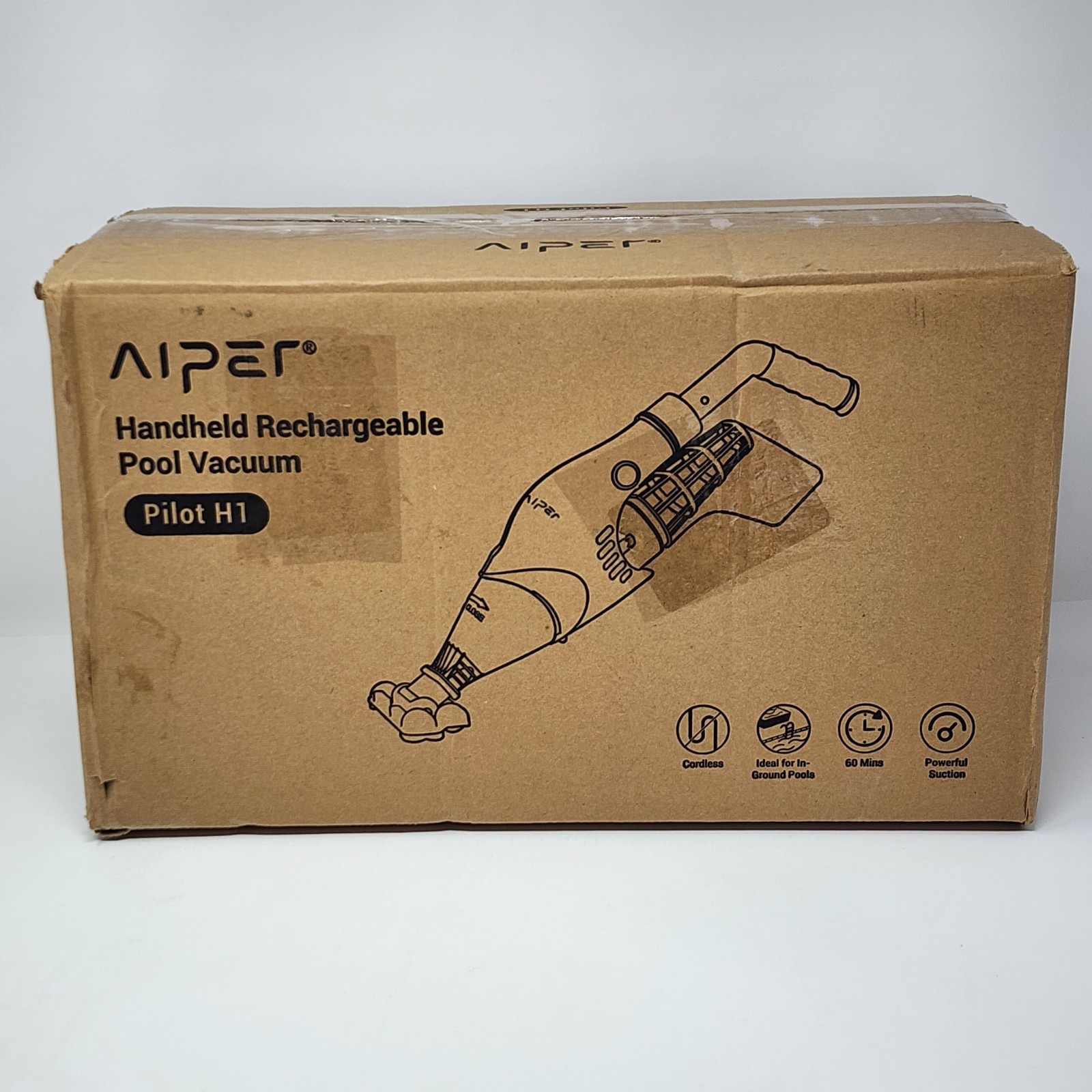 AIPER Pilot H1 Handheld Cordless Rechargeable Pool Vacuum Cleaner