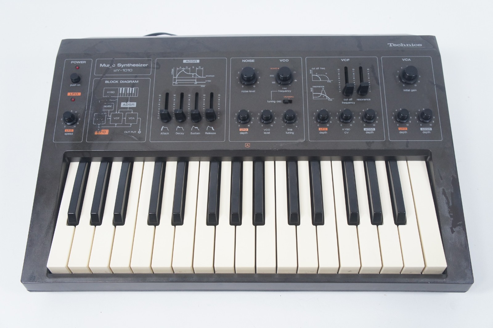 Technics SY-1010 Analog Synthesizer Keyboard RARE