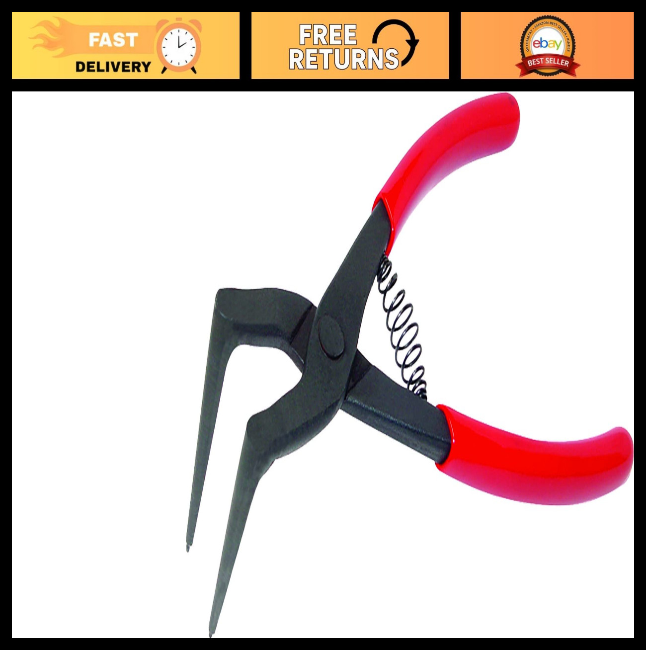 Master Cylinder Snap Ring Plier Tool for Easy Automotive Repairs, Durable Design