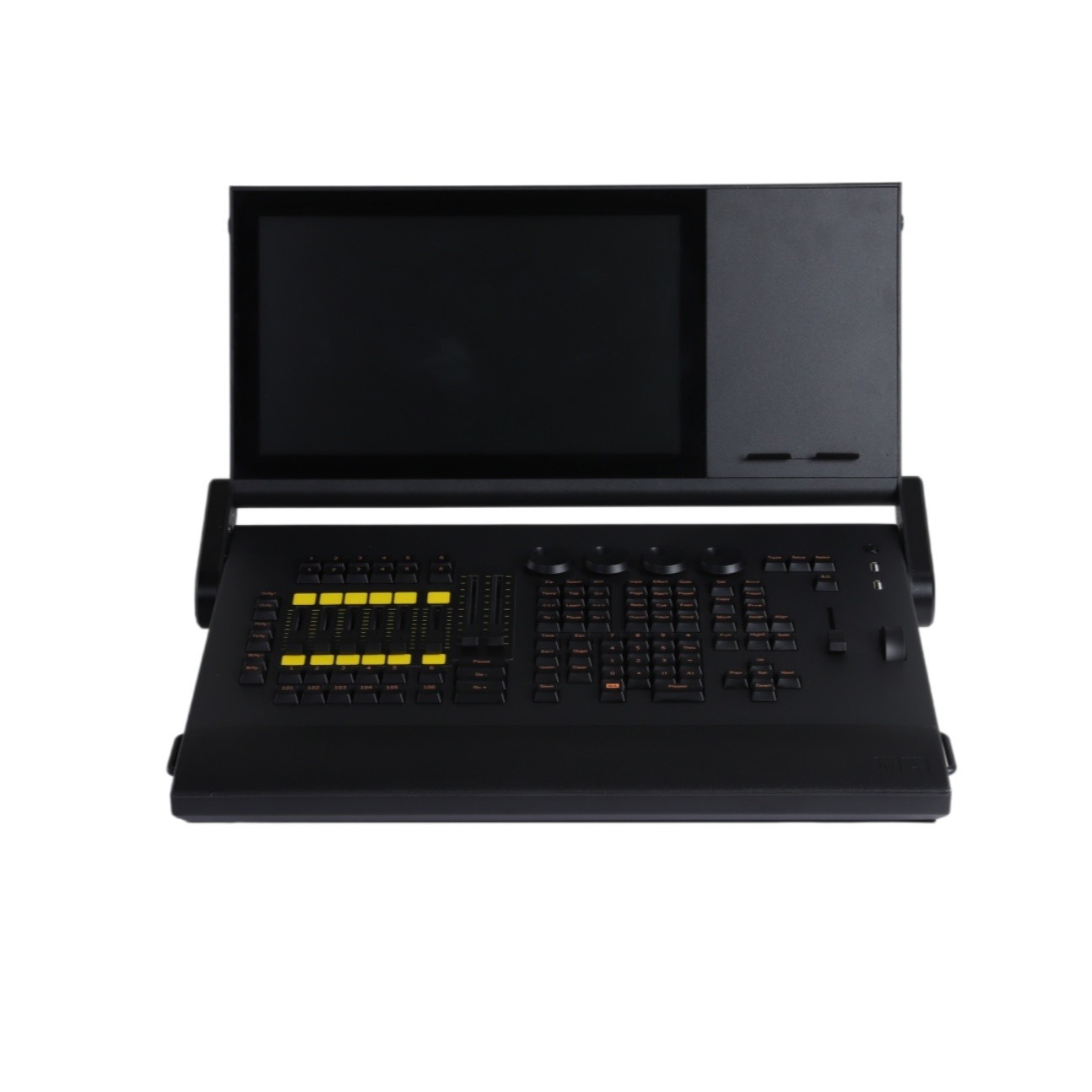 new motorized onpc controller command wing 2 rgb led fader control/display +case
