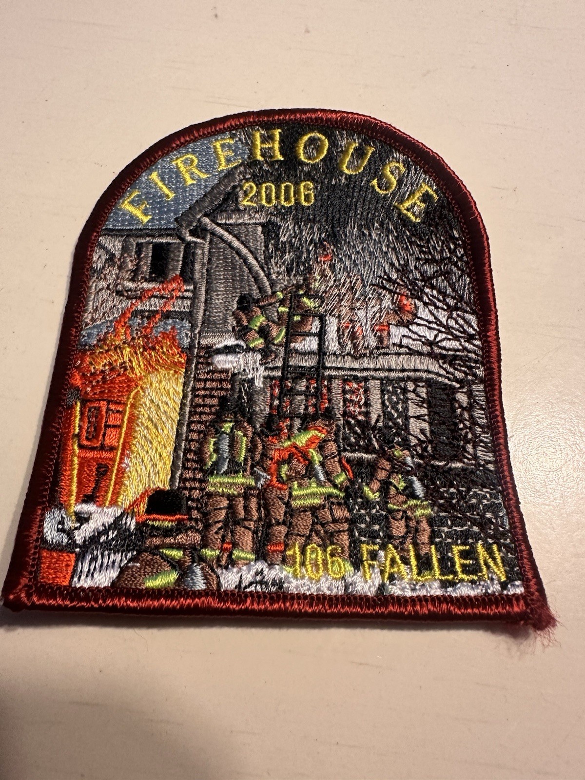 Firehouse 2006 Fallen 106 Patch