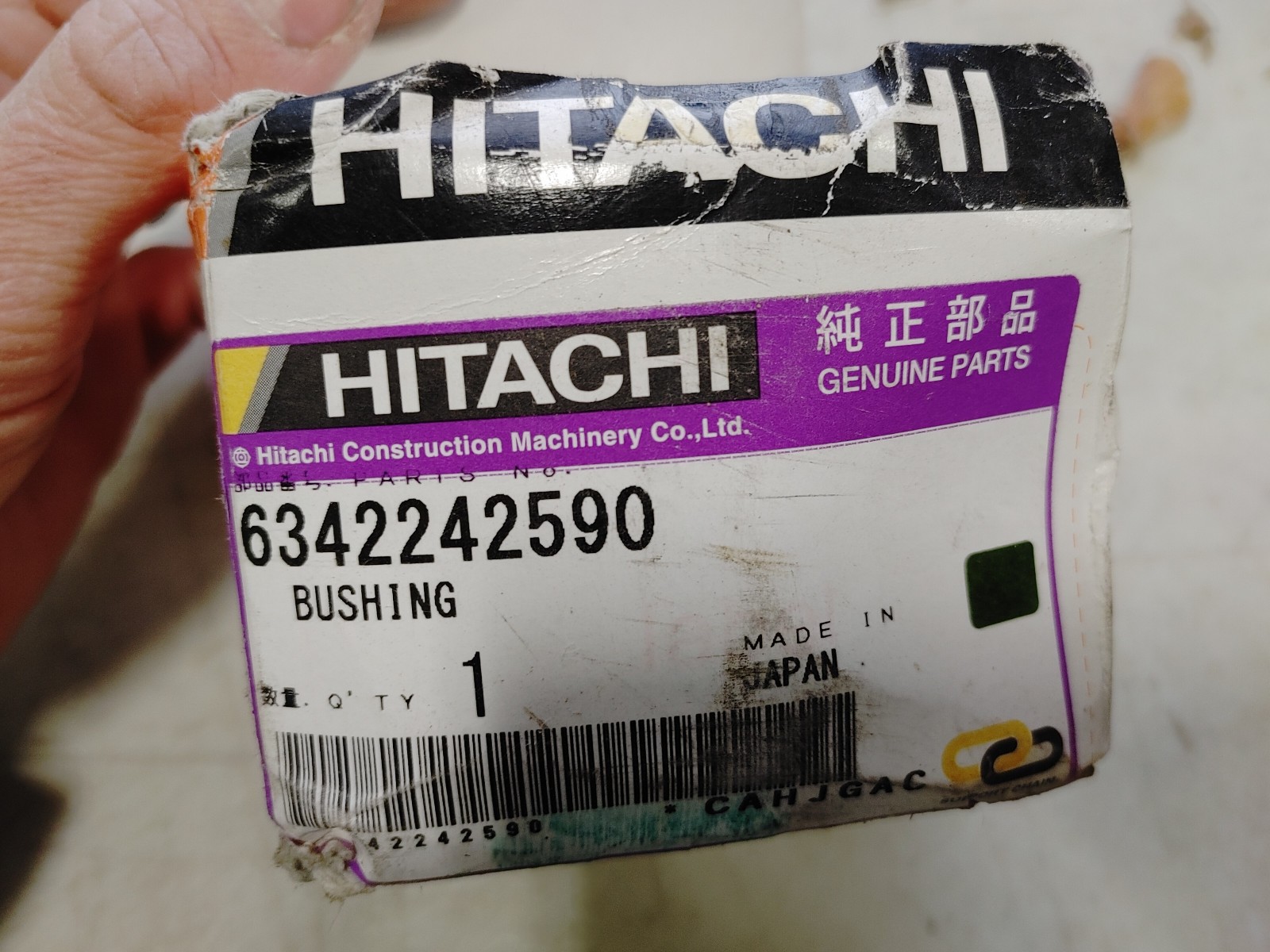 NEW OEM 6342242590 Hitachi Bushing (P2CE6)