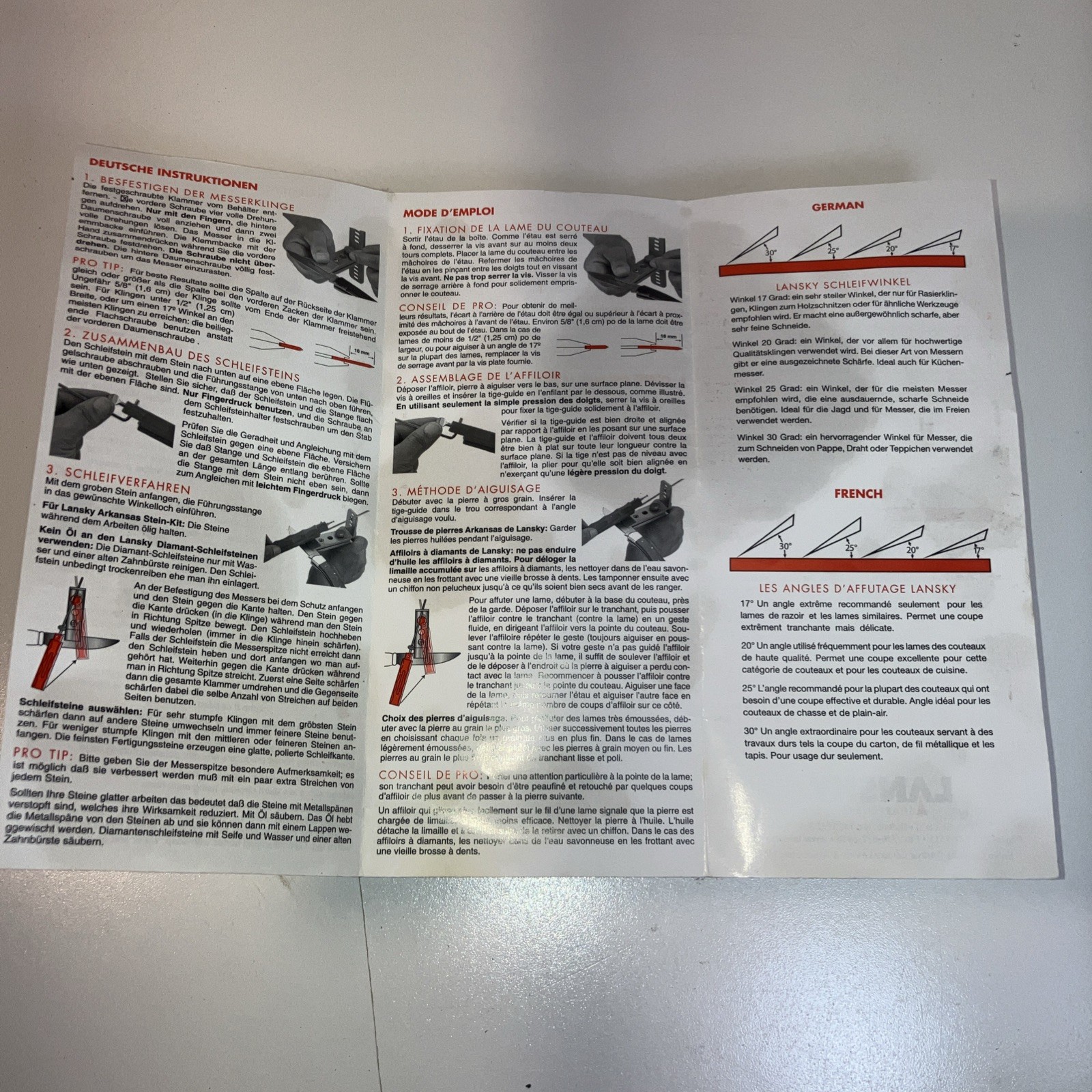 Lansky Deluxe 5-Stone Sharpening System
