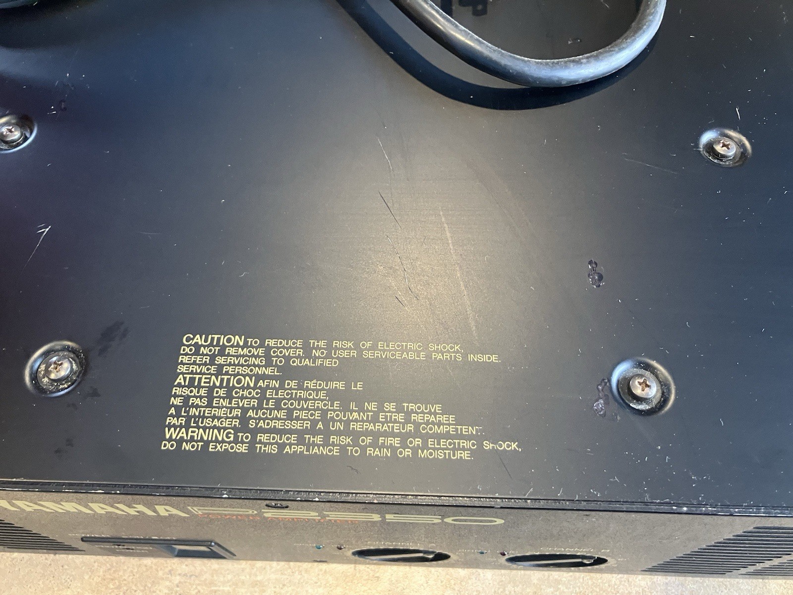 Yamaha P2350 Power Amplifier Tested Working