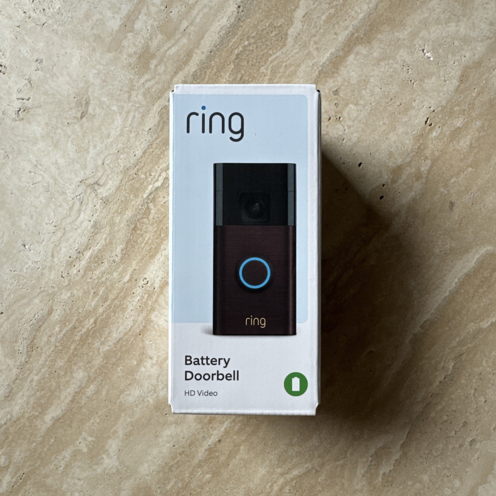 RING - HD Wireless Video Doorbell (Venetian Bronze) NEW/SEALED