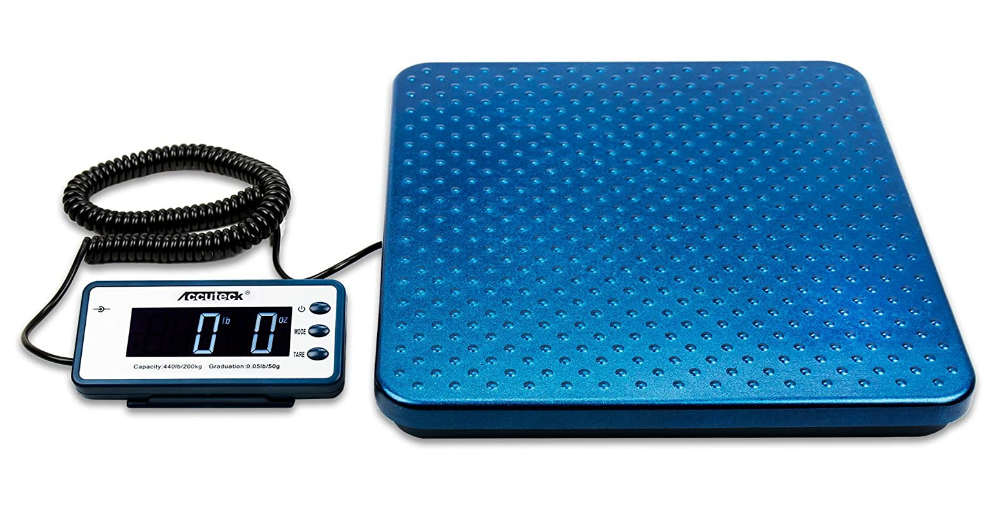 Digital Metal Platform Industry Postal Scale Die Casting Heavy Duty LCD Display