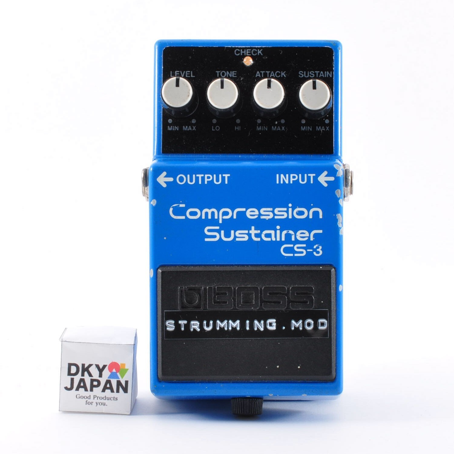 Boss CS-3  Modified Strumming.Mod Compression Sustainer Used From Japan #FC71510