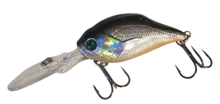 Durhams Tackle Crankbait Banshee - Deadly Black Shad