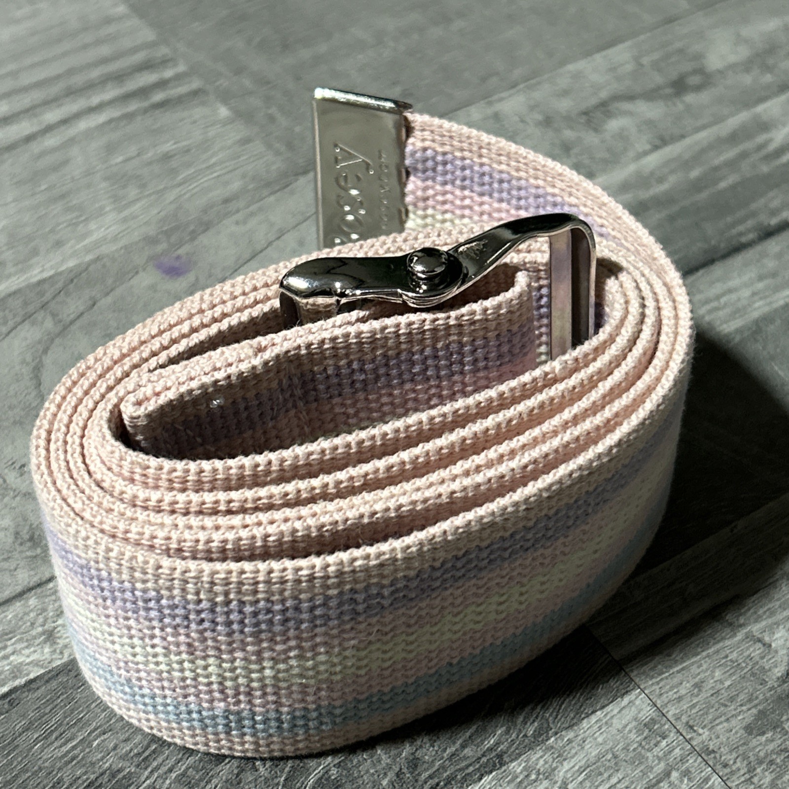Posey Gait Belt Lift Transfer Pastel Cotton Web 54" Medical Pink W7