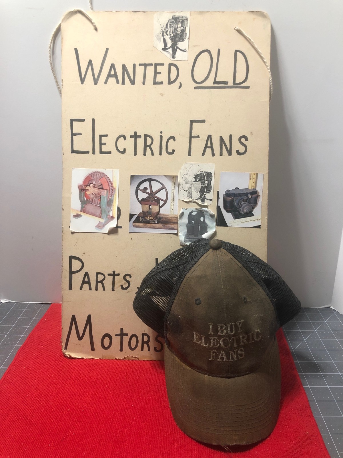 ANTIQUE ELECTRIC FANS FROM THE LOYD DAVIS COLLECTION + MASSIVE AMOUNT OF PARTS!