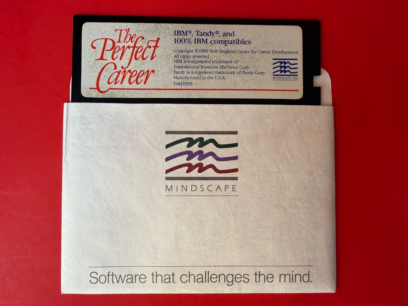 Mindscape The Perfect Career IBM / PC Software