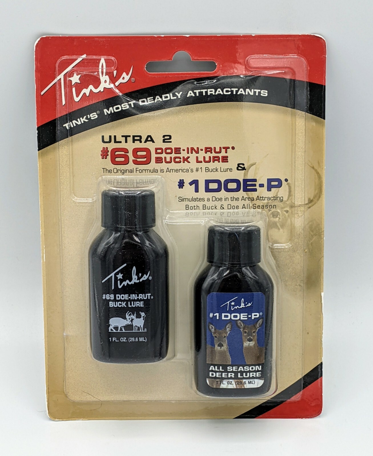 Tinks W6122 #69 Plastic Bottle 1oz #1 Doe-P 1oz Combo