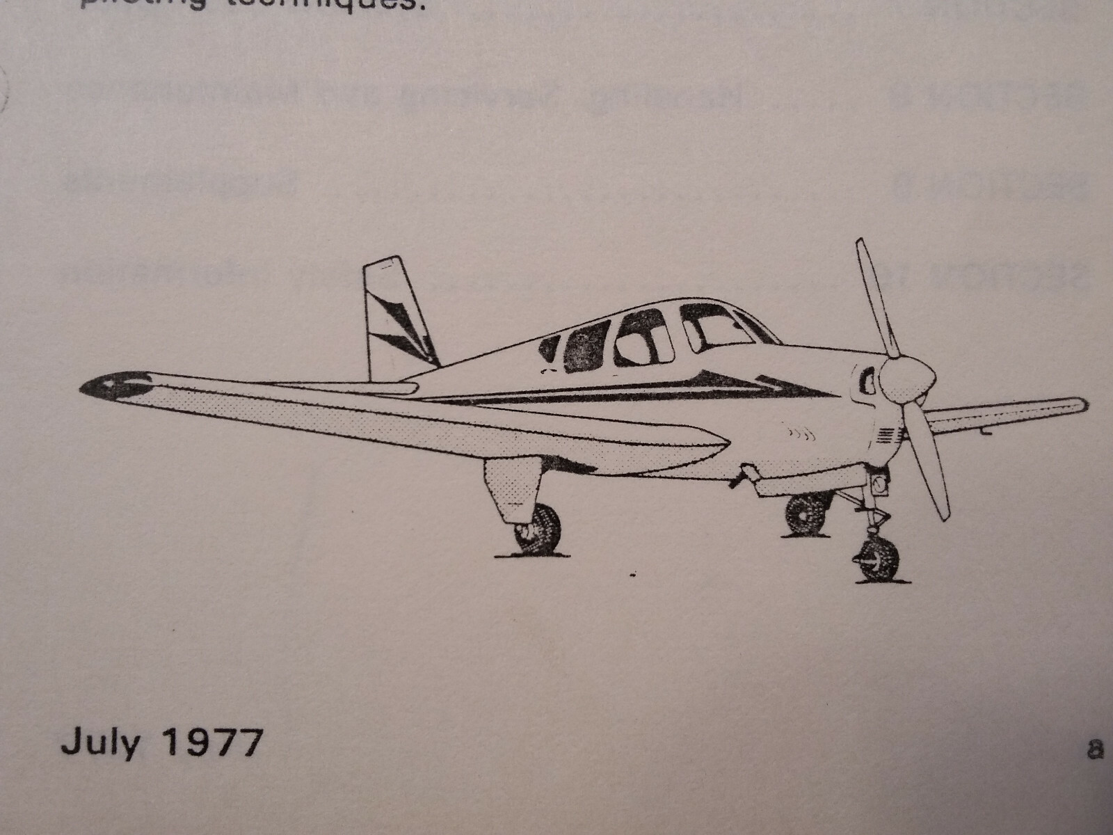 Beechcraft Debonair 35-A33 & 35-B33 Pilot's Operating Handbook