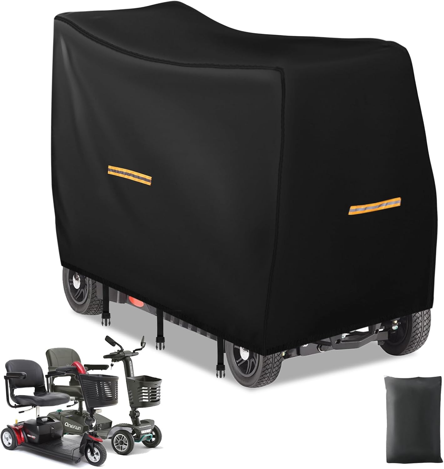 Mobility Scooter Cover Waterproof Accessories,420D Oxford Fabric Heavy Duty Elec