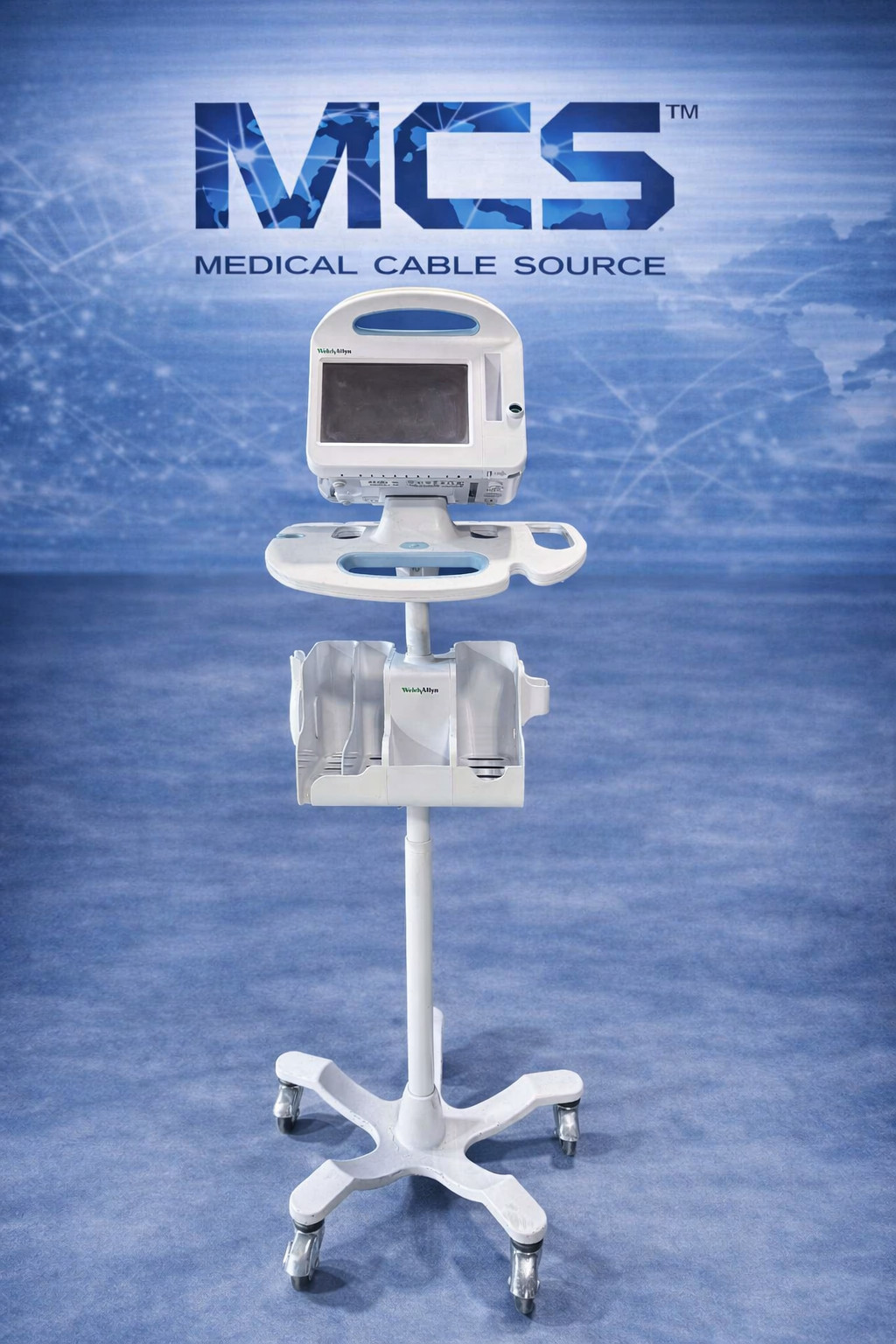 Welch Allyn 6000 Series Temperature Vital Signs Monitor with Accessories NIBP, C