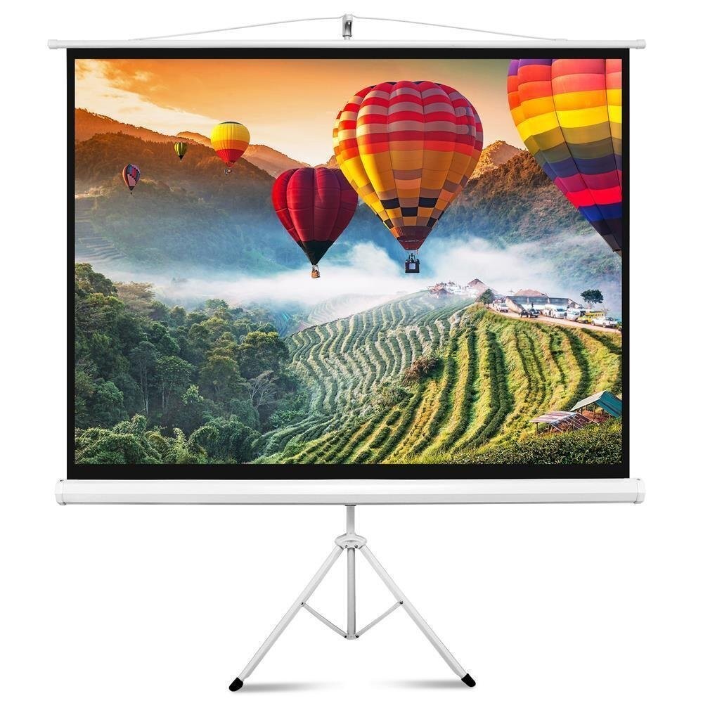 Pyle 72" Lightweight Quick & Easy Portable Tripod Projector Screen PRJTP72