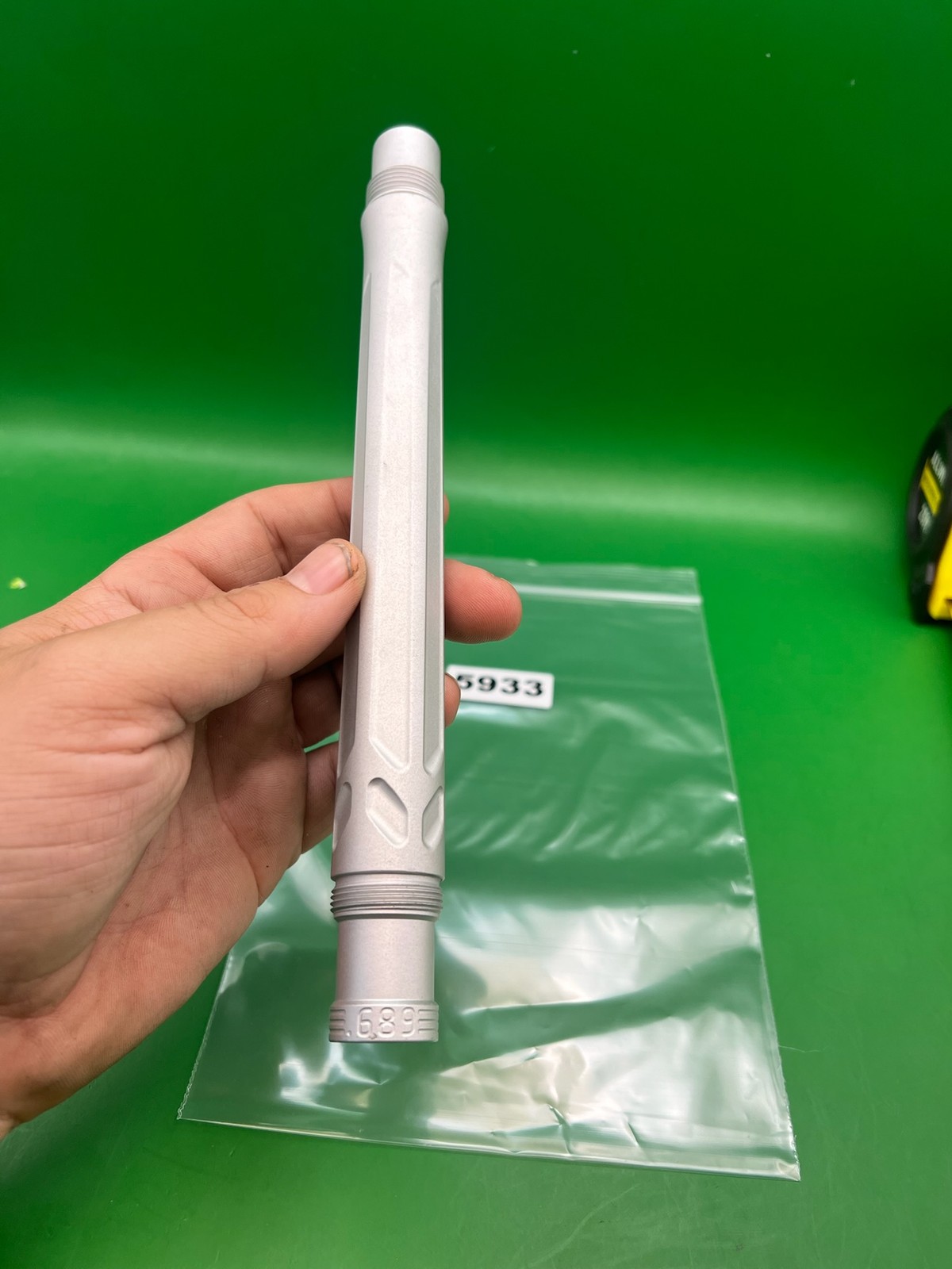 Hk Army White Autococker" .689 Silver Back