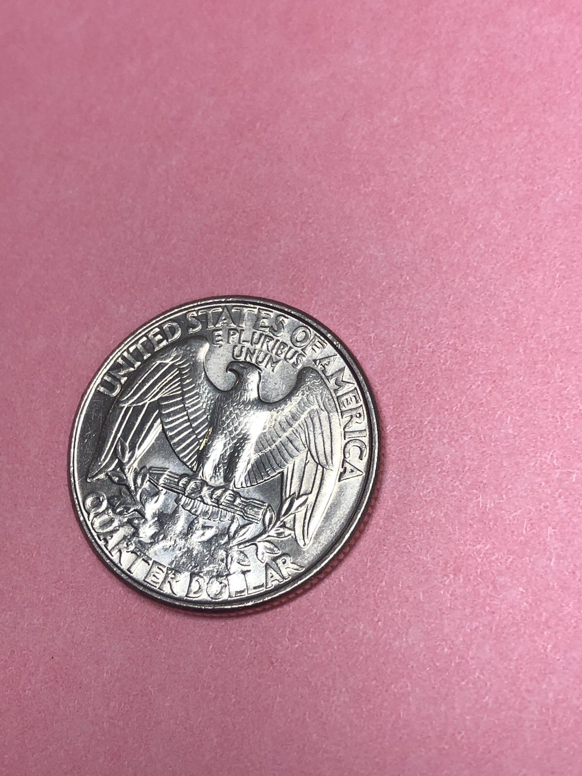 RARE 1995 P Washington ERROR Quarter Die Error Strike Error Missing Design