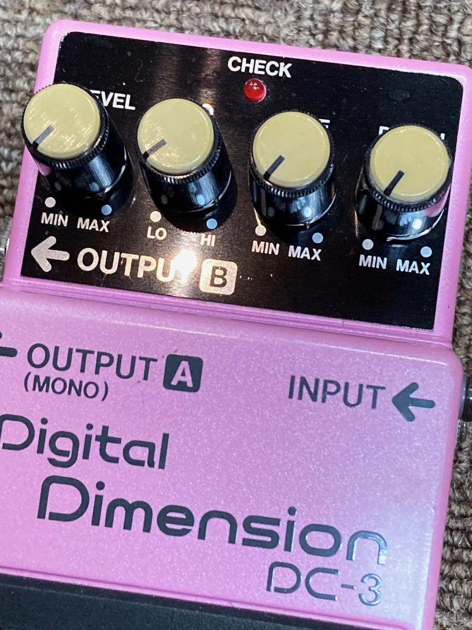BOSS DC-3 Digital Dimension Guitar Effects Pedal Used