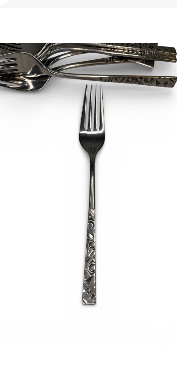 1847 Rogers Bros NAVAHO Dinner Fork Stainless Navajo 1960 Flatware 7.5"