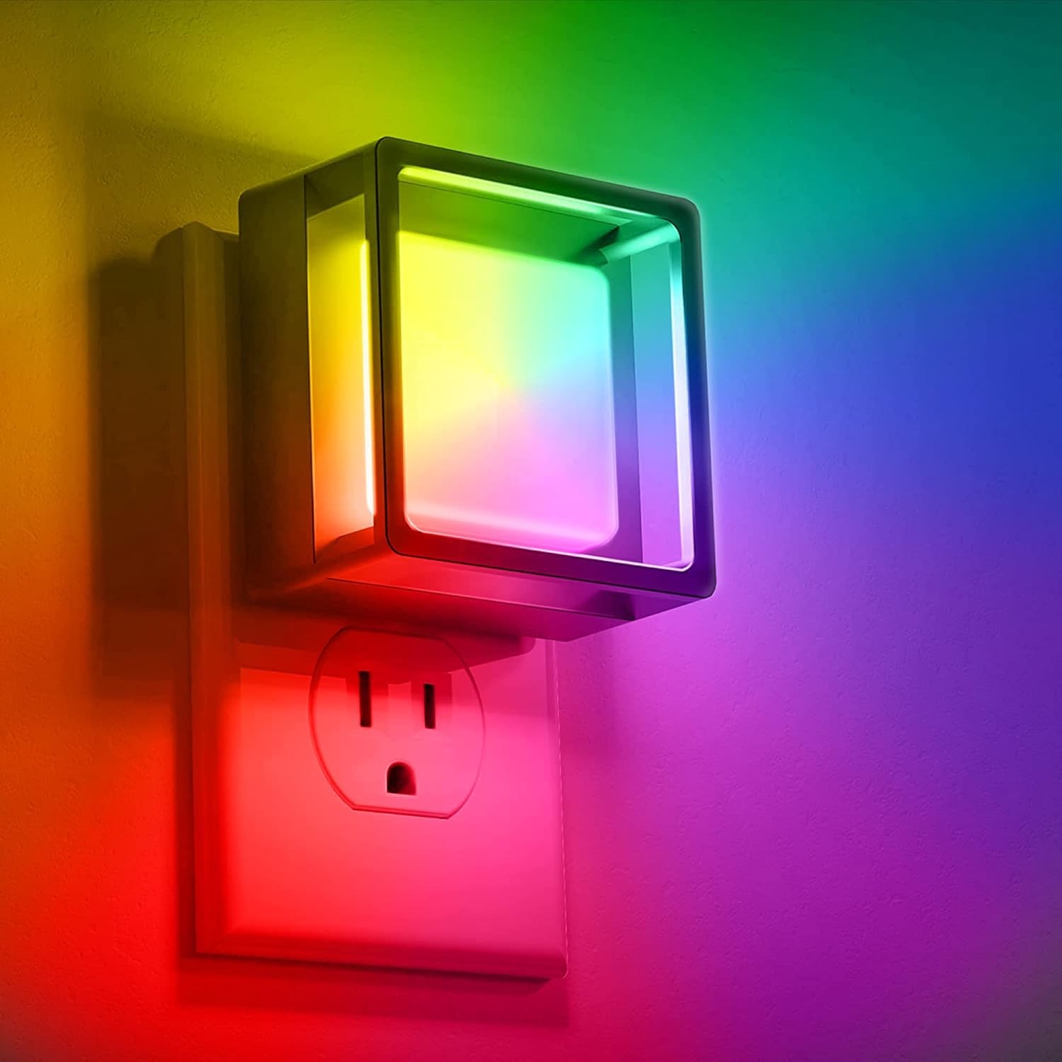 LED Night Light Night Lights Plug Into Wall [2 Pack] W/ Dusk-to-Dawn Sensor