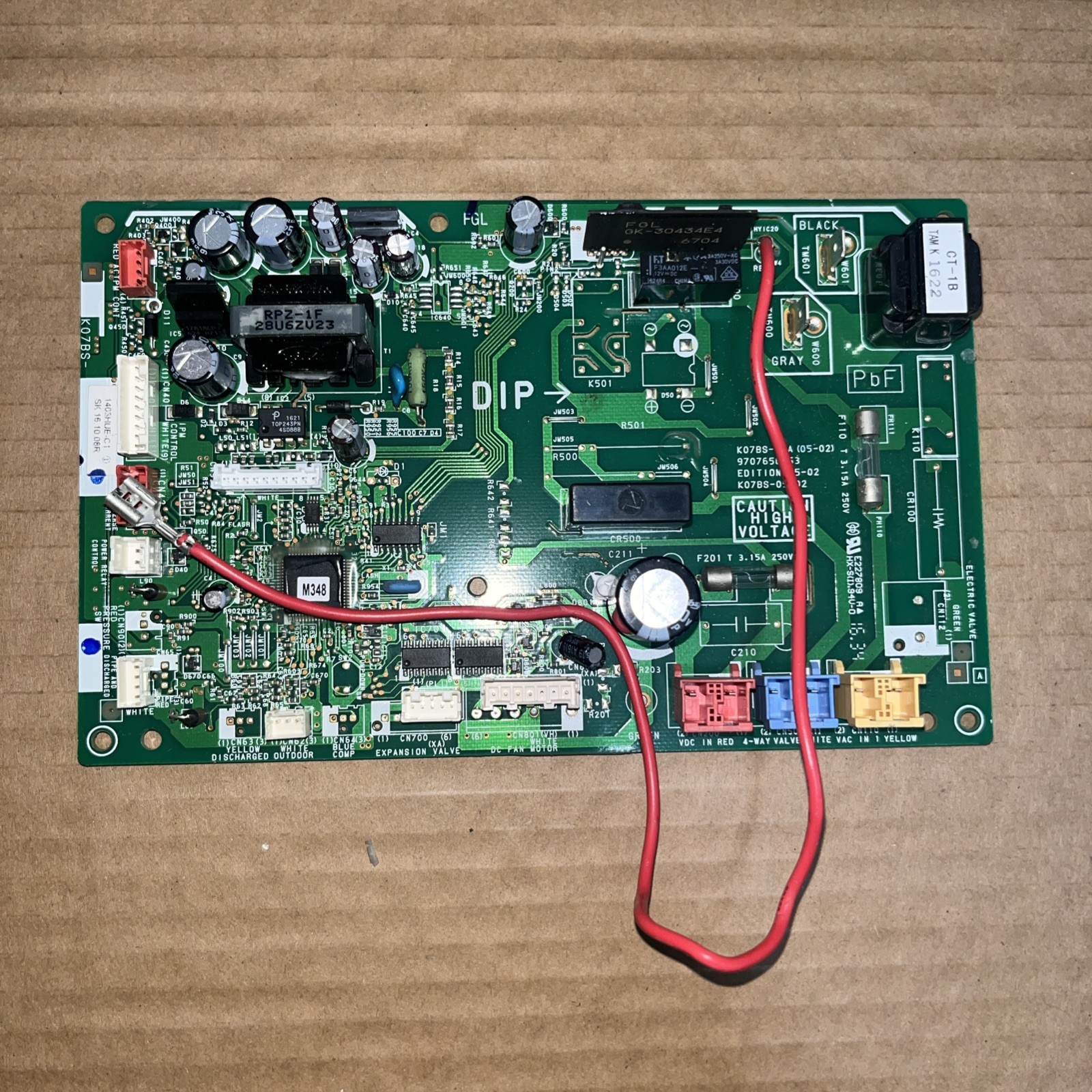 Fujitsu Control Board K07BS-C-A(05-02）9707656053 K07BS-05-02