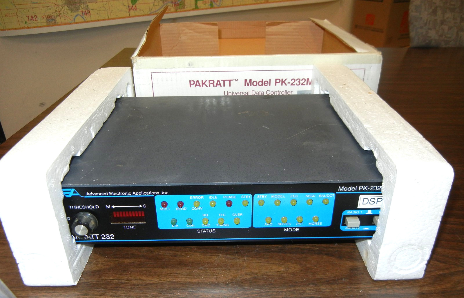 AEA PAKRATT Timewave PK-232MBX DSP Multi-Mode Data Controller Ham Radio TNC