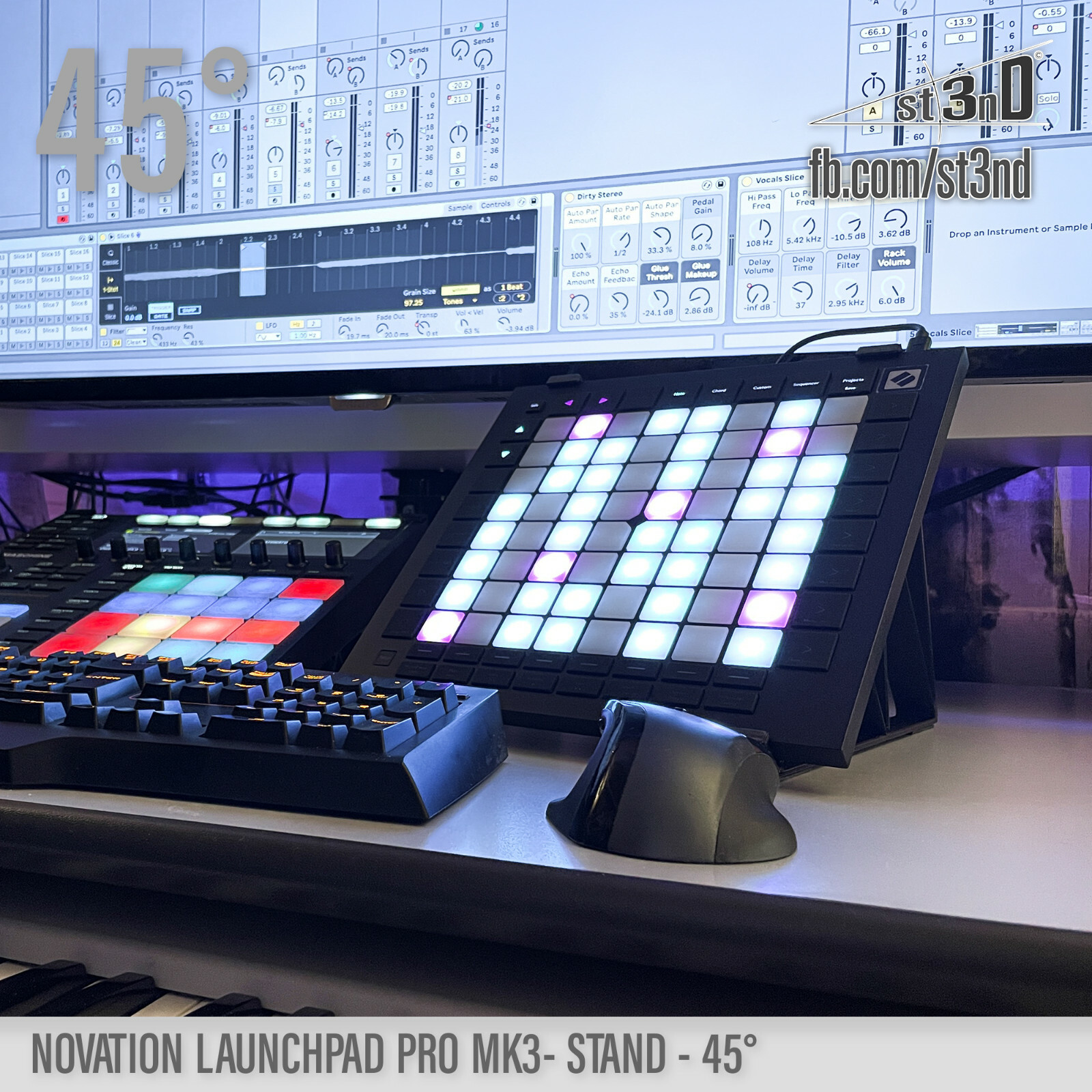 NOVATION LAUNCHPAD PRO MK3 STAND - 45° - 100% Buyer satisfaction
