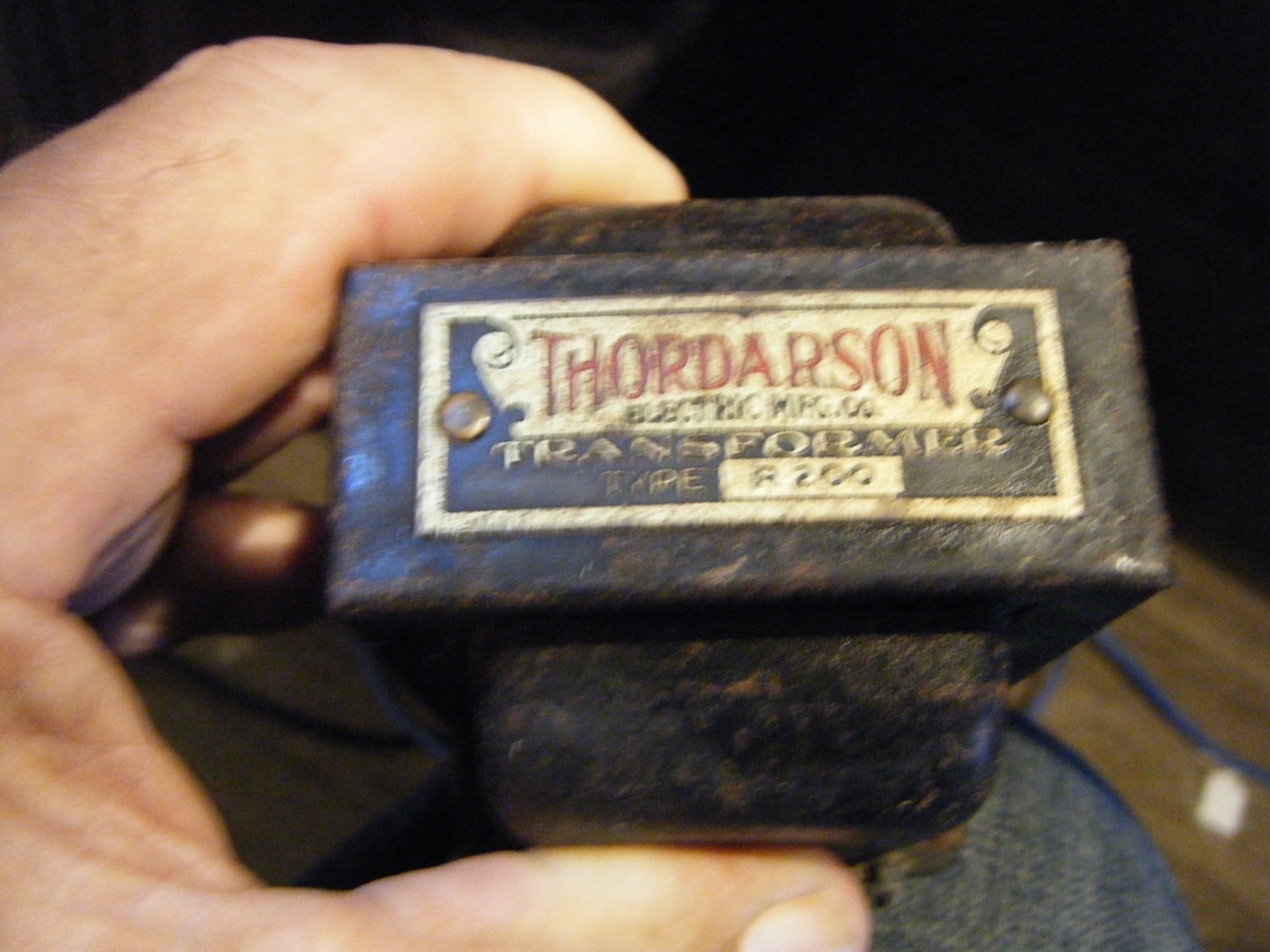 Tube Radio Transformer Thordarson R200 Jefferson Transformer Audio Good Ohm