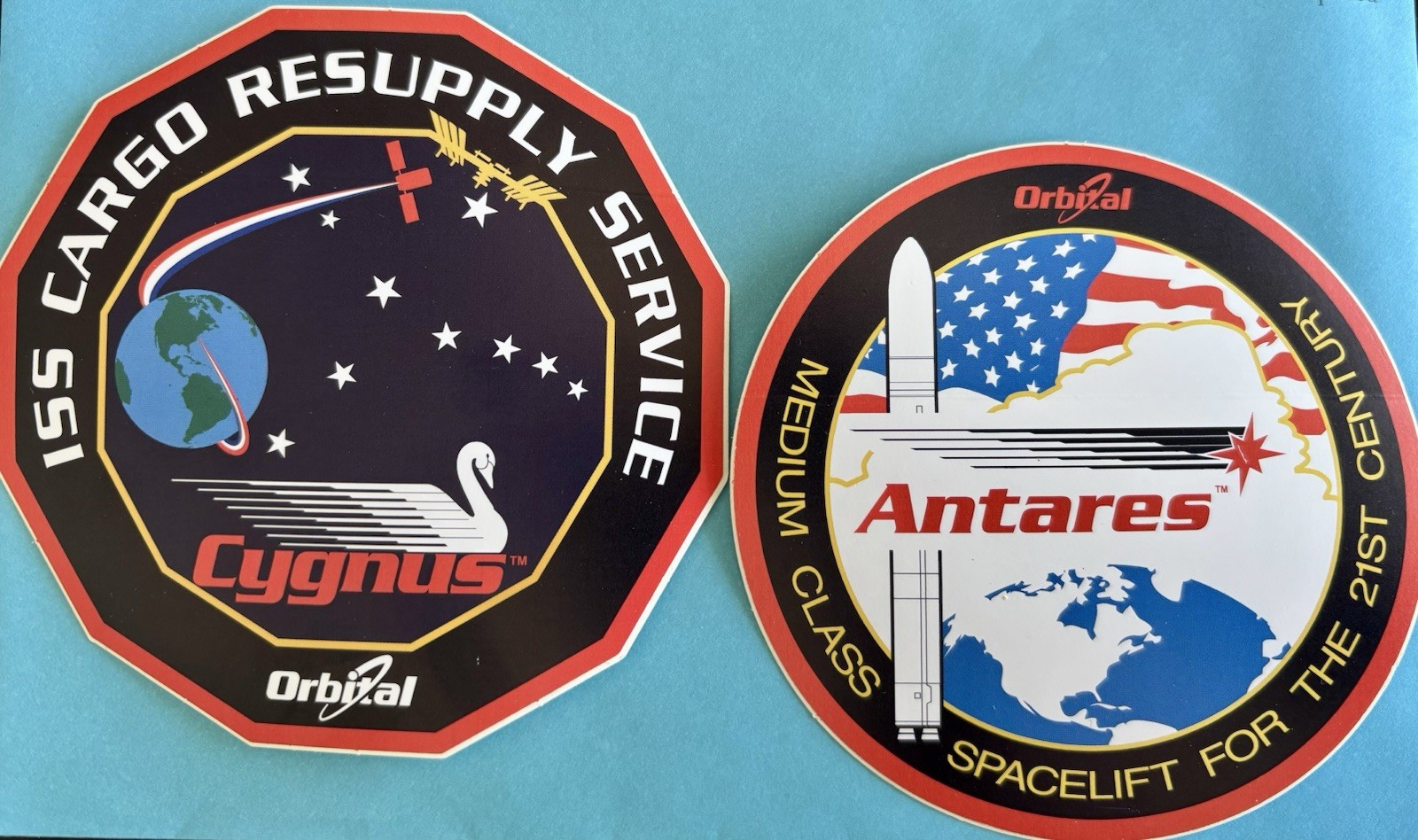 Spaceflight Decal Set: Cygnus & Antares NASA ISS Resupply