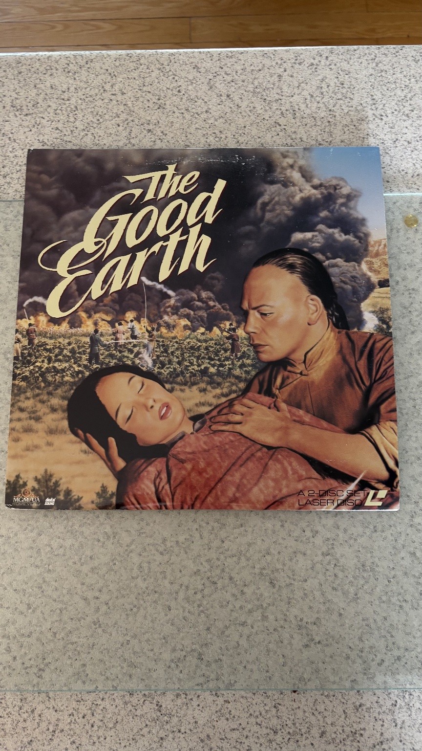 The Good Earth LaserDisc 1937 Drama MGM/UA Paul Muni Luise Rainer 2-Disc Set