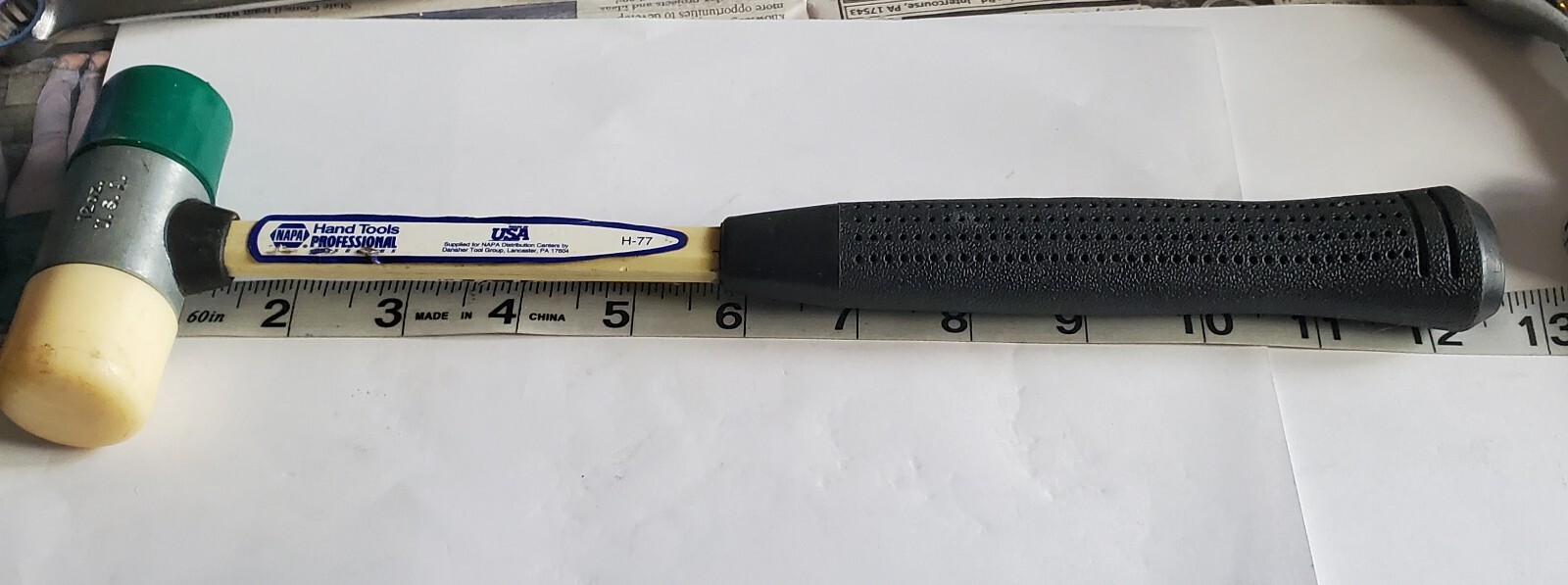 NEW!! SOFT FACE HAMMER by NAPA,H-77, MADE IN USA