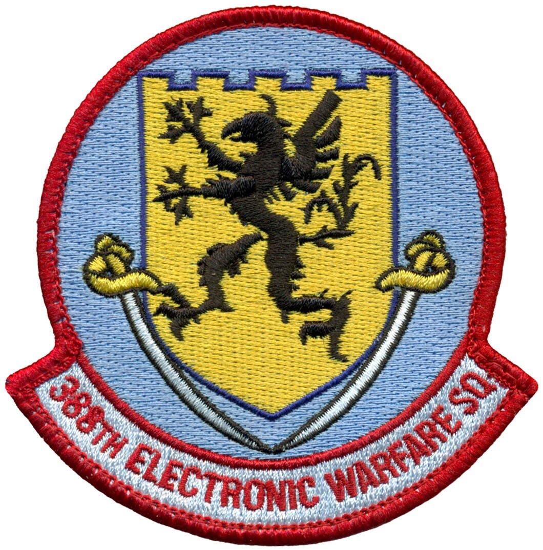 USAF  388th ELECTRONIC WARFARE SQUADRON PATCH
