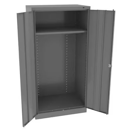 Tennsco 1481Mg Wardrobe Storage Cabinet, 72 In H, 36 In W, 24 In D, Swing,