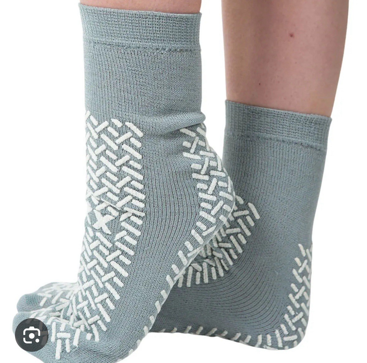 ASP Non-Skid Double Tread Patient Slipper Socks  XL 6pack