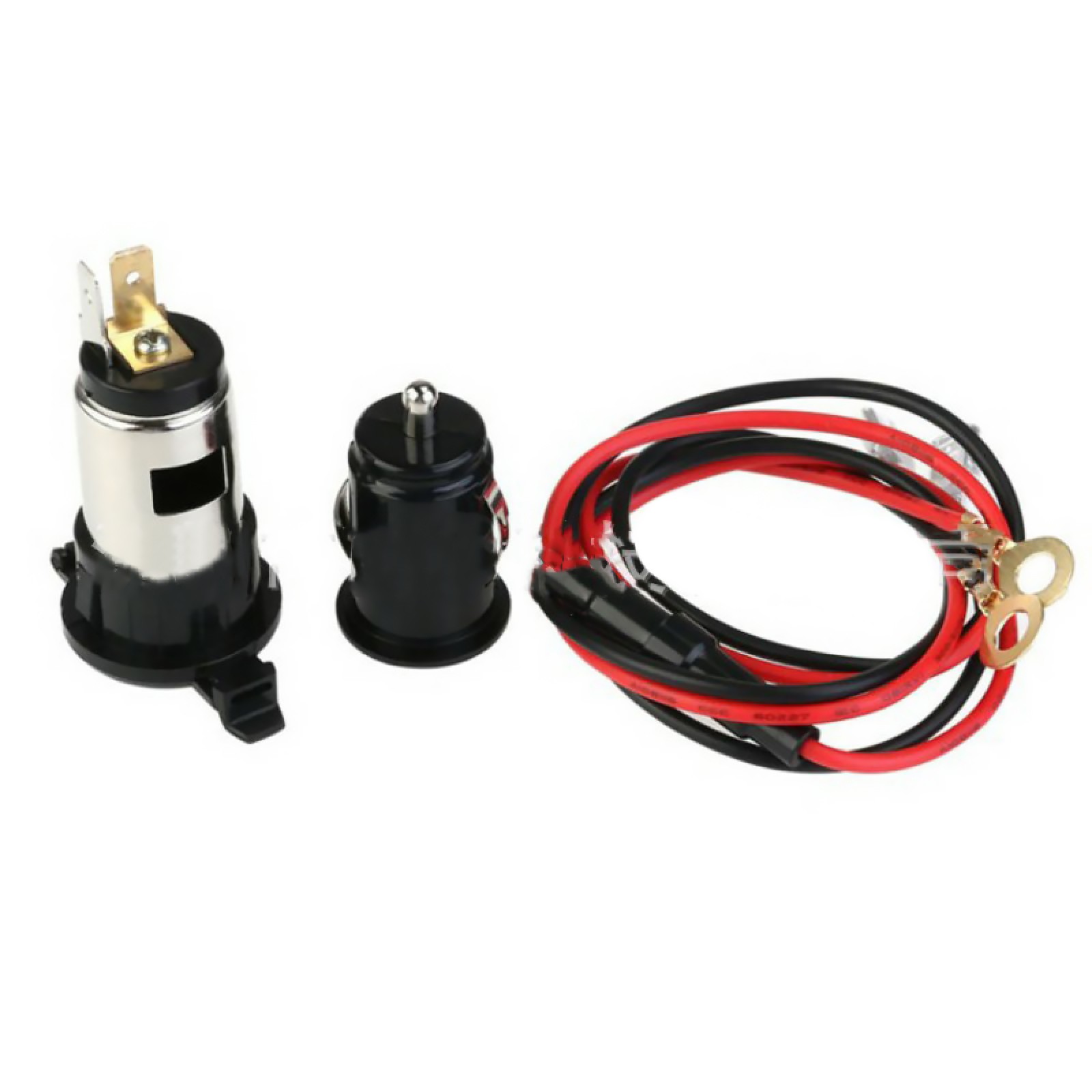 Car Cigarette Lighter Waterproof Socket Dual USB Charger Power Adapter Outlet