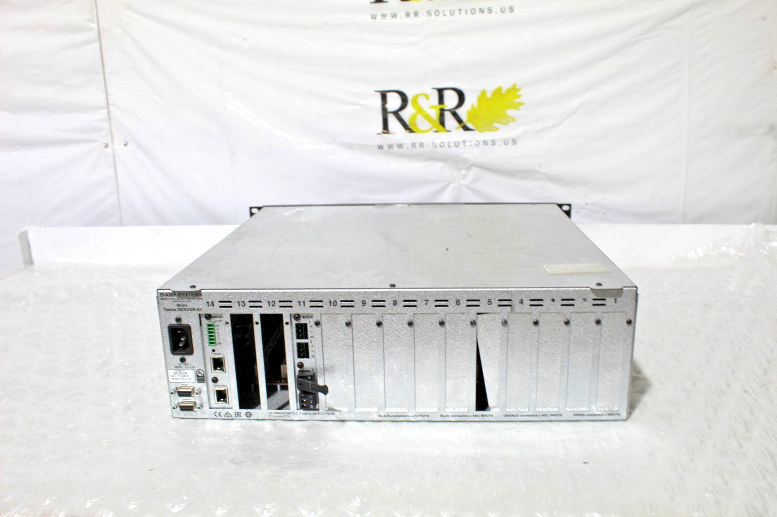 Biamp Systems Tesira SERVER-IO Digital Network Signal Processor