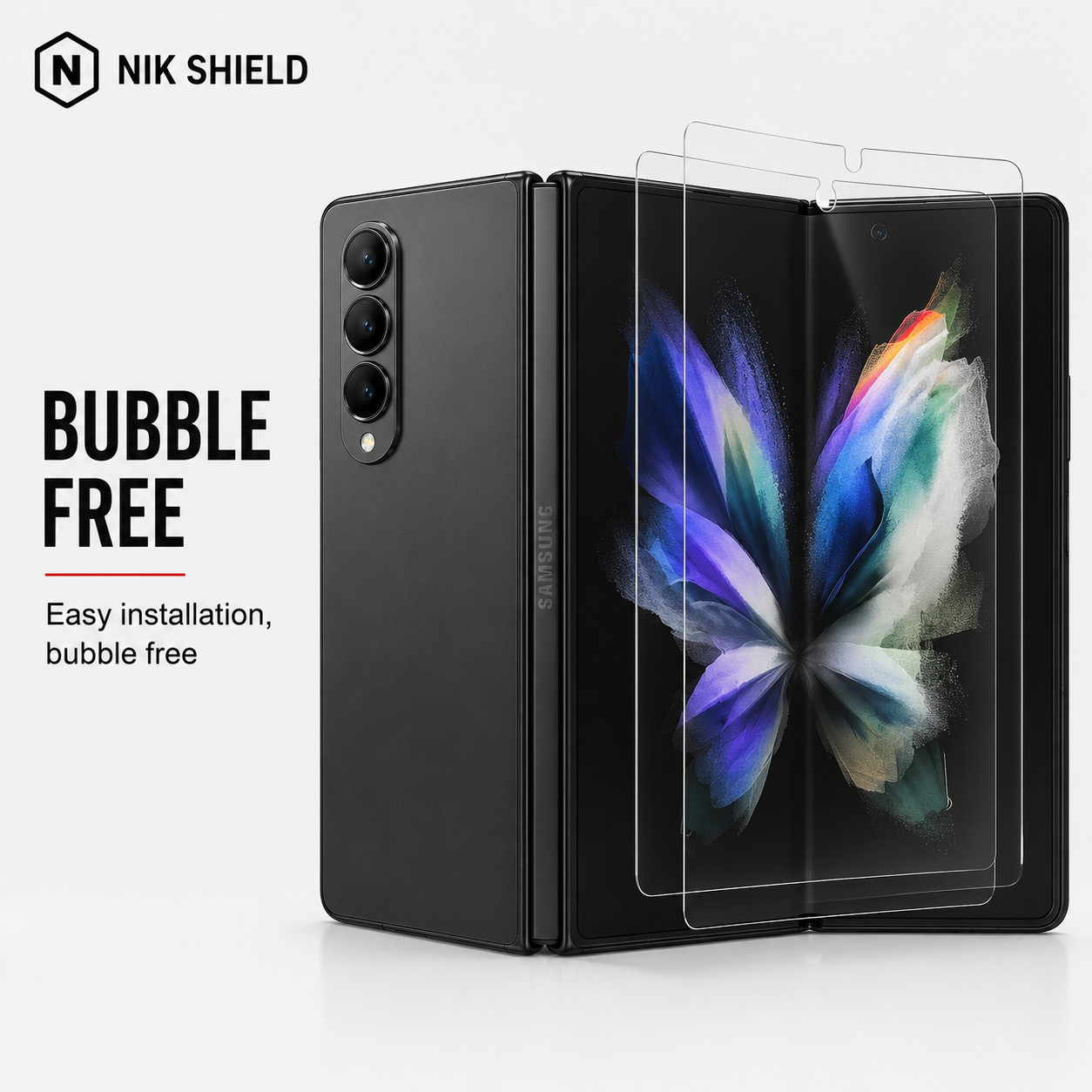 Samsung Galaxy Z Fold 7 6 5 4 3 Screen Protector Front + Inner Display Hydrogel