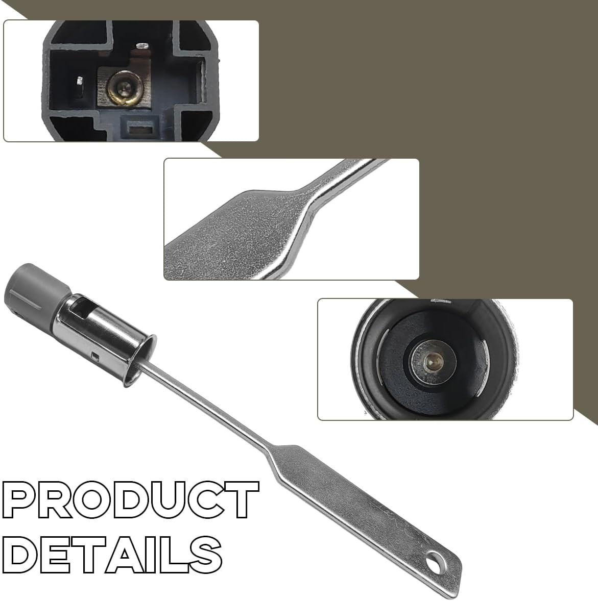 Lighter Socket with Removal Tool, Cigarette Lighter Socket Removal Tool Replaces