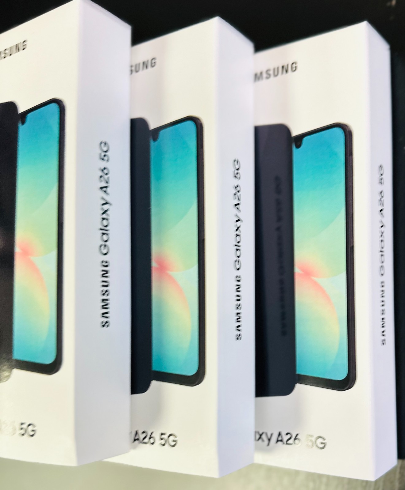 Samsung Galaxy A26 Original Box ONLY+ Fast Charging Cable, SIM Tool – Lot