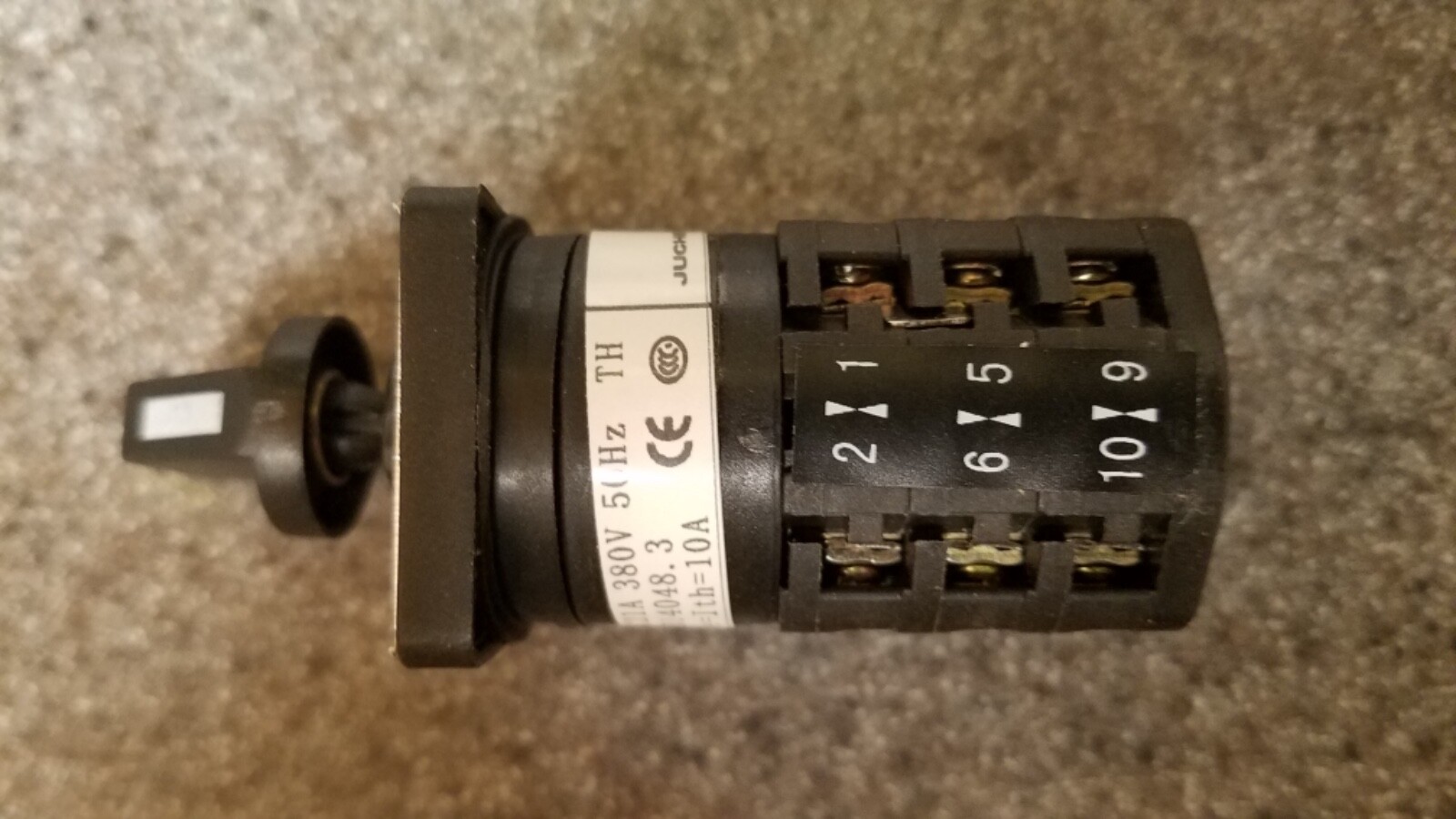 Langir Rotary Cam Switch, LW26-10/3, 10 A, 3P