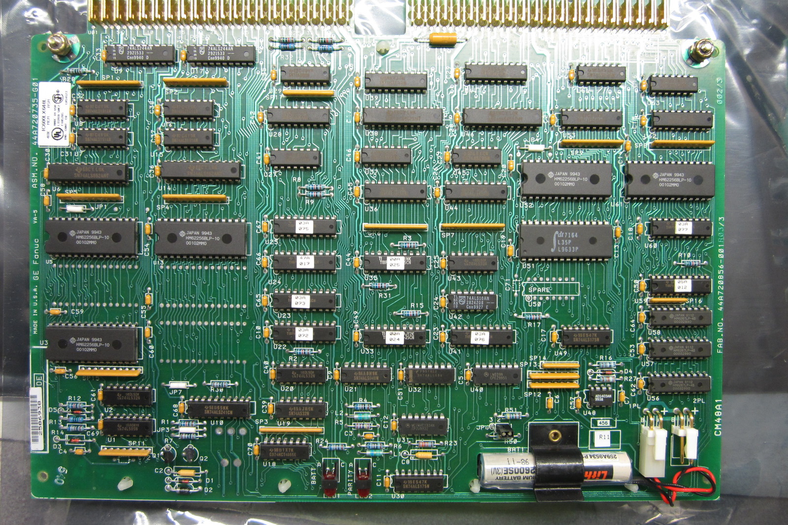 USED GE FANUC IC600LX648L MEMORY MODULE