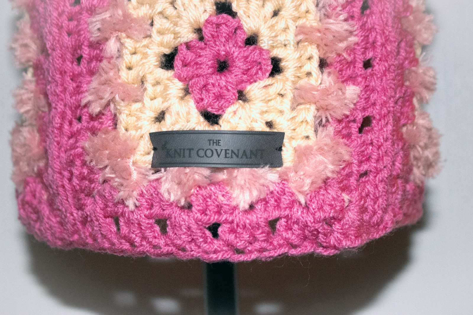 Handmade Crochet Granny Square Balaclava