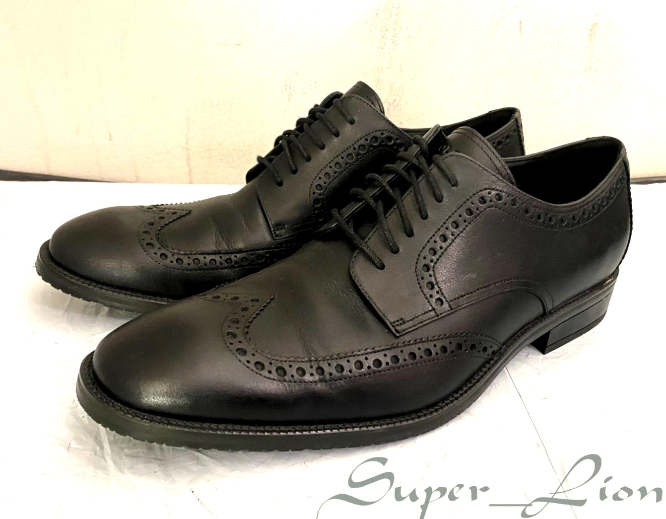 COLE HAAN Men's ME Wing Oxford Dress Shoes - SIZE 10.5 - BLACK