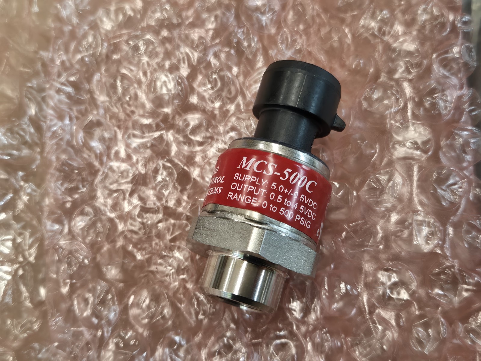 Micro Control Systems MCS-500C -20M Pressure Sensor & Cable