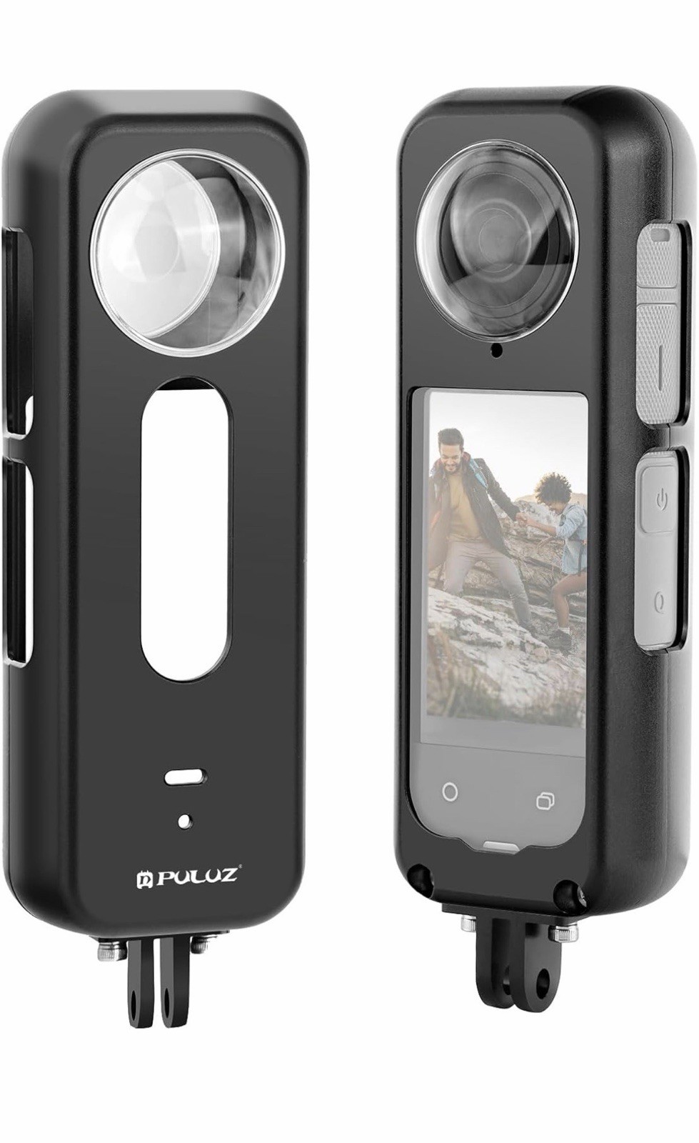 READ DESC Metal PULUZ Protective Case Cover Lens for Insta360 X4 Housing Frame