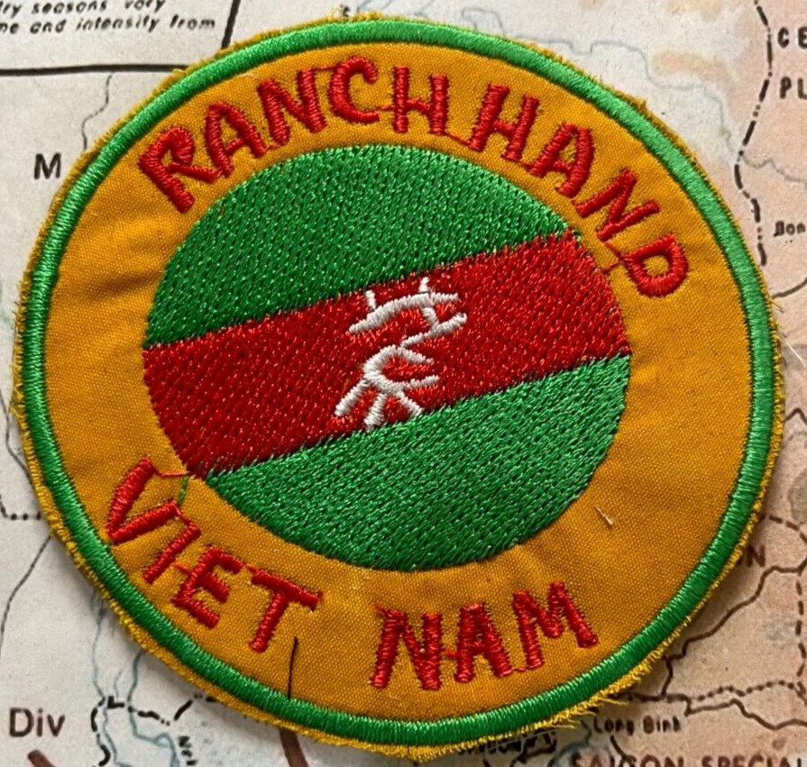 Patch , AGENT ORANGE , US OPERATION RANCH HAND , US ARMY PATCH , p1